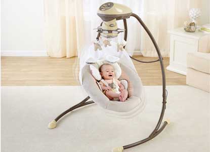Fisher Price My Little Snugapuppy Cradle and Swing