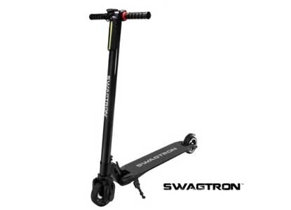 Swagger world's lightest carbon fiber powered electric scooter
