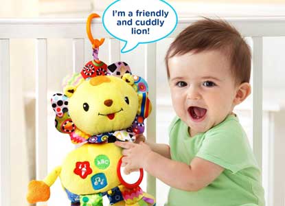 VTech Baby Crinkle and Roar Lion