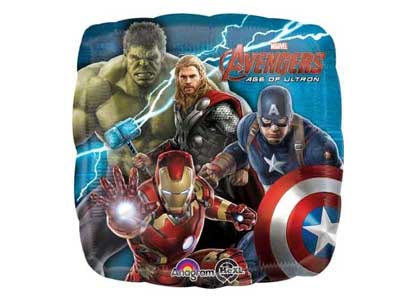 17'' Avengers Age Of Ultron Foil Balloon - Pack of 5