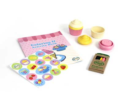 Coloring& Activity Kit – Cupcakes