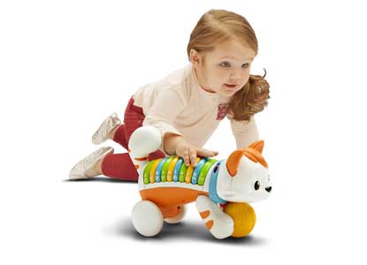 Count & Crawl Number Kitty Musical Toy