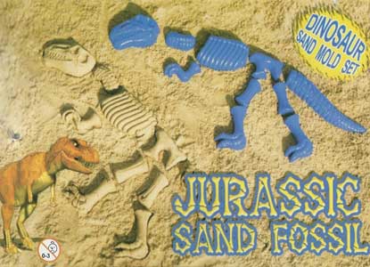 Dinosaur Bones Sand Mold Set (10 Pcs. Set)