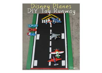 Disney Planes Toys DIY Play Runway