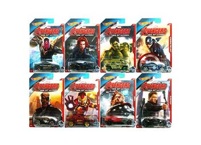 Hot Wheels Exclusive - Avengers Age of Ultron - Set of 8 Vehicle's by Hot Wheels