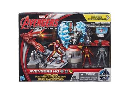 Marvel Avengers Age of Ultron Iron Man Lab Attack Playset