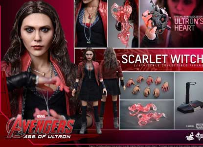 Marvel Avengers Age of Ultron Scarlet Witch 1/6 Scale Figure
