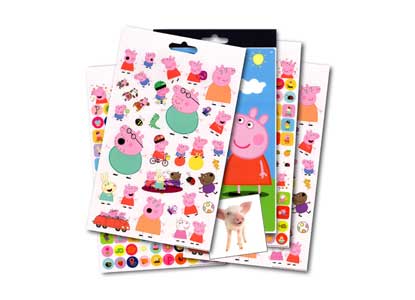 Peppa Pig Stickers - Over 295 Stickers