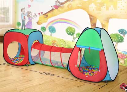 Play Tent House and Tube for Kids