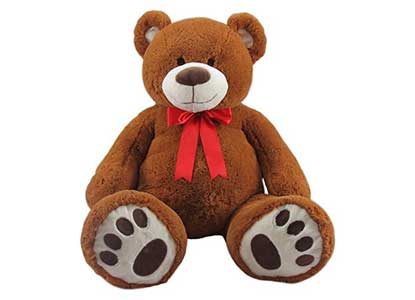 A 5 Foot Teddy Bear in 2 Colors