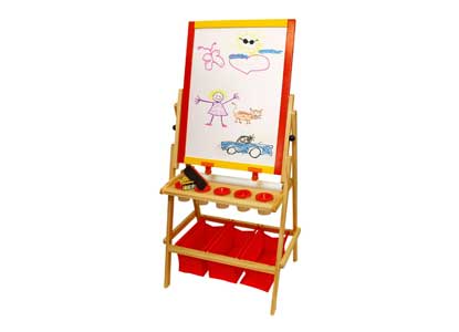 Flip-Over Children's Paint and Drawing Artist Easel
