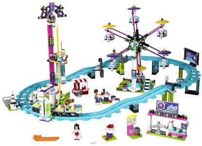 LEGO Amusement Park Roller Coaster Building Kit