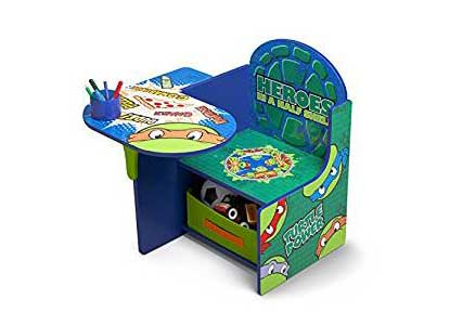 Ninja Turtles Children’s Chair Desk with Storage