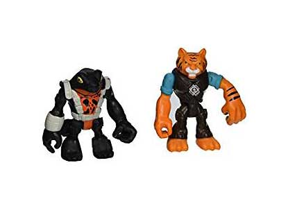 Ninja Turtles Tiger Claw and Newtralizer Figures
