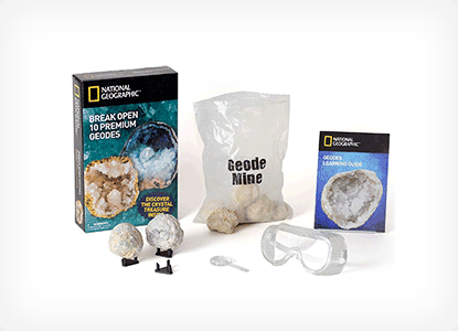 National Geographic Geodes and Crystals Science Kit