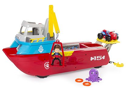 Paw Patrol Sea Patroller Transforming Vehicle with Lights and Sounds
