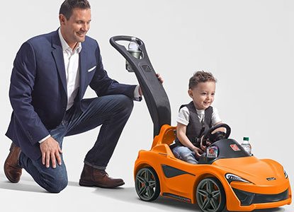 Mclaren Push Sports Car Ride-on Toy
