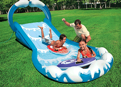 Intex Surf 'N Slide Inflatable Play Center