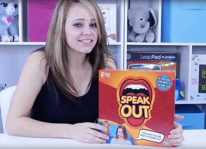 Hasbro Speak Out Board Game