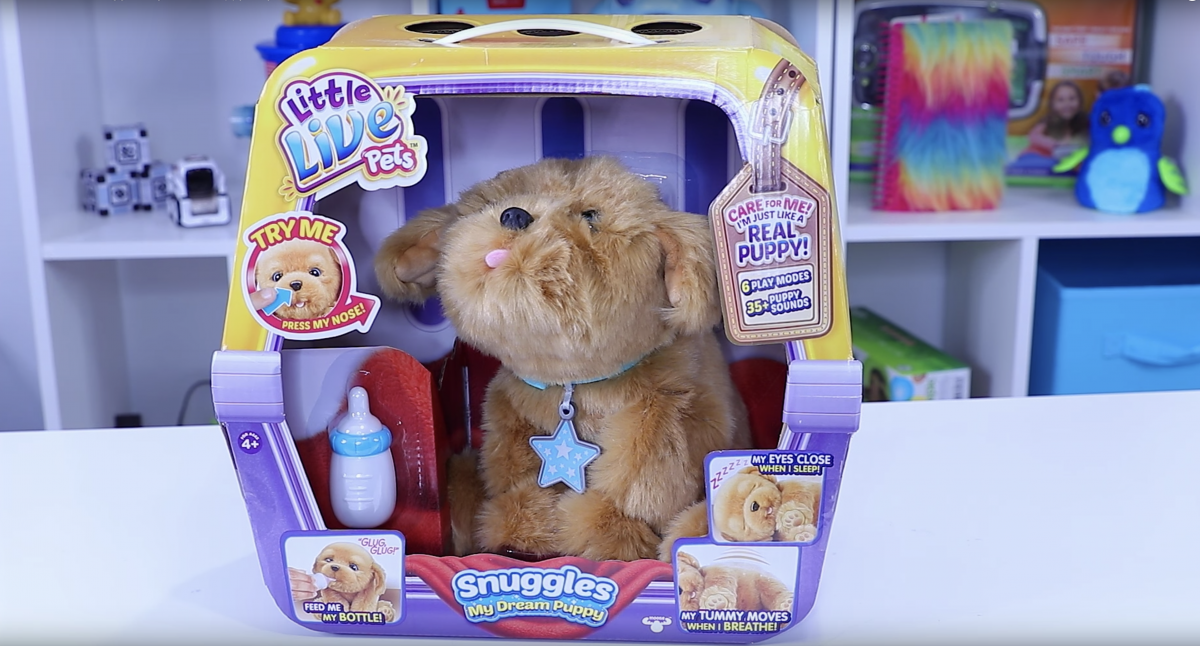 Little Live Pets Snuggles My Dream Puppy Playset
