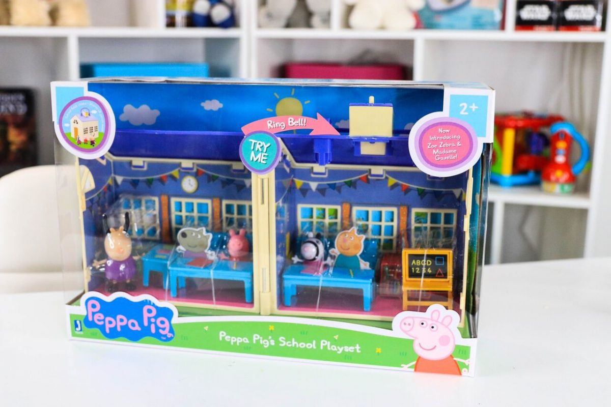 peppa pig school playset