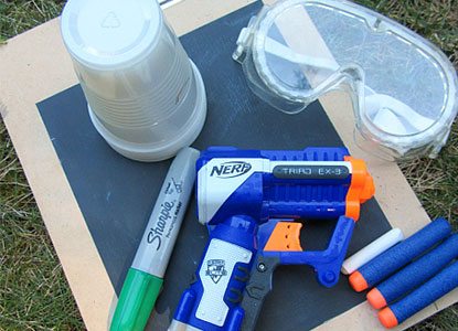 Shoot & Add Nerf Gun Math For Kids