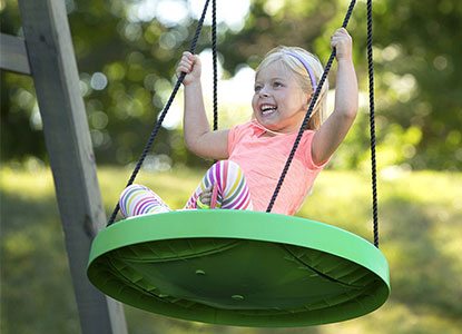 Super Spinner Swing with Tree Swing Hanging Kit