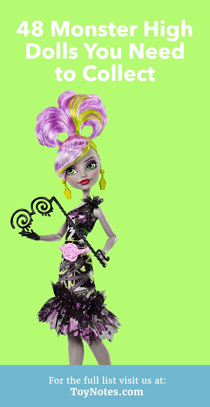 Monster High dolls are simply too ghoul for school! Have fun collecting them all with this comprehensive list of the best new dolls.