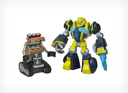 Transformers Rescue Bots Bumblebee and Scrapmaster Figure Pack