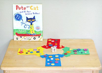Pete the Cat and His Four Groovy Buttons Game