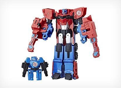 Transformers Tra Rid Activator Combiner Optimus Prime Action Figure