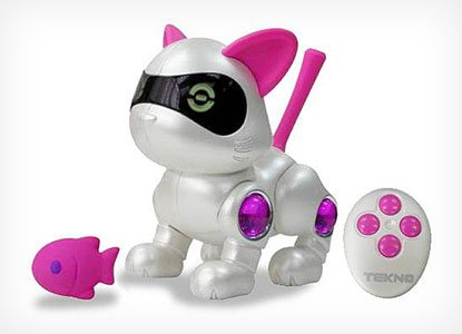 Tekno Newborns Kitty in Pink and Silver
