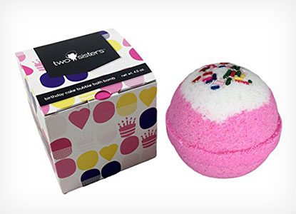 Birthday Bling Bubble Bath Bomb with Surprise Inside