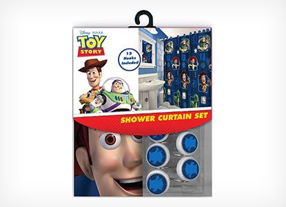 Toy Story Shower Curtain Set