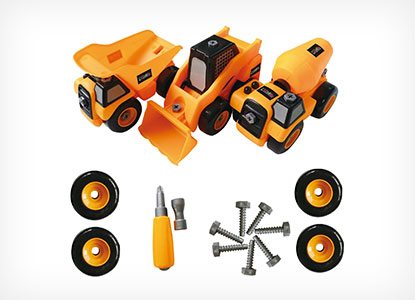 Take Apart Construction Toy Trucks