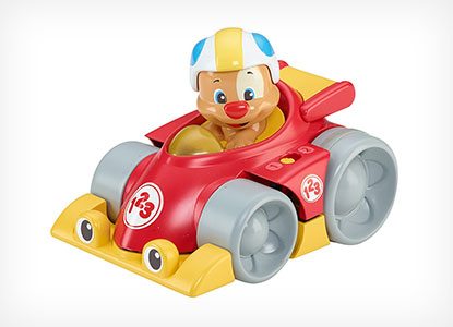 Fisher-Price Laugh & Learn Puppy's Press 'n Go Car