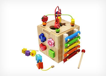 Toyzoo Learning Bead Maze Wooden Educational Toy