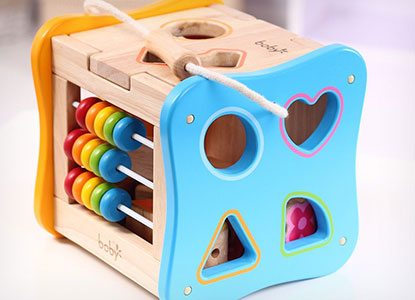 Wooden Puzzles Toy Box
