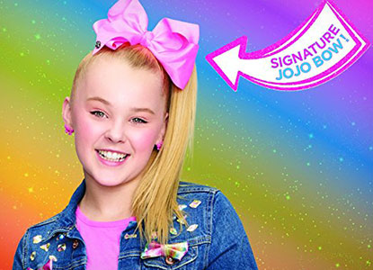 JoJo Siwa Signature Collection Hair Bow and Jewelry Set