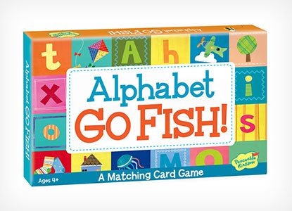 Alphabet Go Fish Letter Matching Card Game