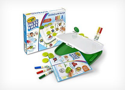 Crayola Color Wonder Mess-Free Art Desk with Stamps
