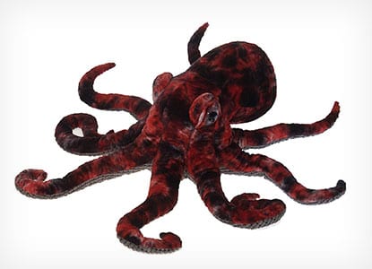 Giant Red Octopus Plush Stuffed Animal