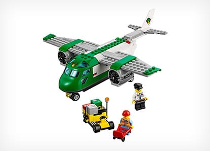 LEGO City Airport Cargo Plane Building Kit