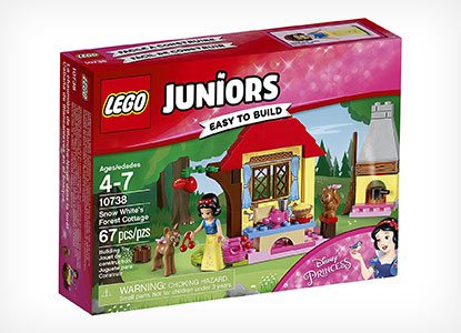 LEGO Juniors Snow White's Forest Cottage Building Kit