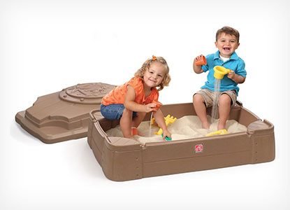 Step2 Play and Store Sandbox With Cover