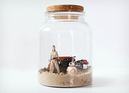 Diy Star Wars and Other Themed Terrariums