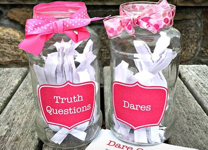 Diy Truth or Dare Party Game for Tweens