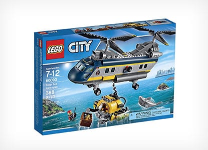LEGO City Deep Sea Explorers Helicopter Building Kit