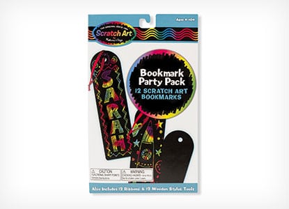 Melissa & Doug Scratch Art Bookmark Party Pack