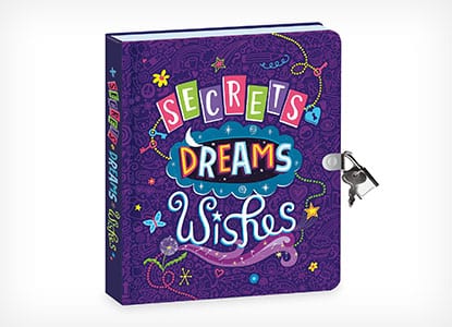 Peaceable Kingdom Secrets, Dreams and Wishes Glow in the Dark 6.25